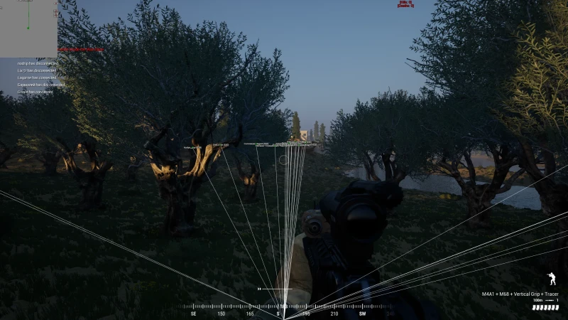 Squad Player ESP with squad identification overlay